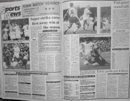 Match Report: Sunderland vs Luton Town FC (20th Oct 1993)