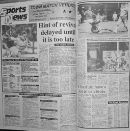Match Report: Charlton Athletic vs Luton Town FC (4th Dec 1993)