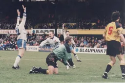 David Preece scores to reduce the deficit