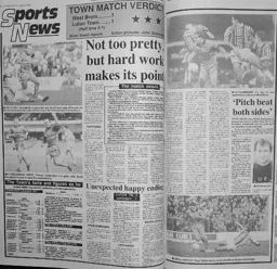 Match Report: Luton Town FC vs Grimsby Town (29th Dec 1994)