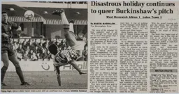 Match Report: West Bromwich Albion vs Luton Town FC (1st Jan 1994)