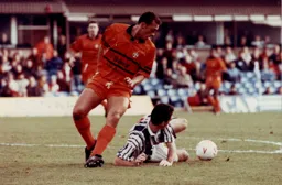 Des Linton brings an Albion attack to a halt