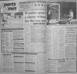 Match Report: Luton Town FC vs Derby County (22nd Jan 1994)