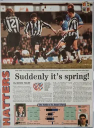 Match Report: Newcastle United vs Luton Town FC (29th Jan 1994)