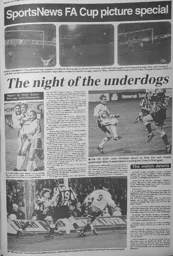 Match Report: Luton Town FC vs Newcastle United (9th Feb 1994)