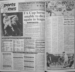 Match Report: Leicester City vs Luton Town FC (12th Feb 1994)