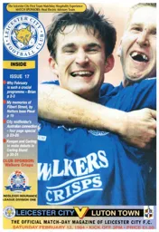 Programme: Leicester City vs Luton Town FC (12th Feb 1994)