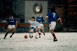 Ceri Hughes gets stuck in