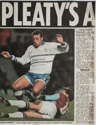 Match Report: West Ham United vs Luton Town FC (14th Mar 1994)