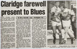 Match Report: Luton Town FC vs Birmingham City (19th Mar 1994)