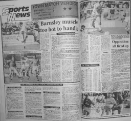 Match Report: Barnsley vs Luton Town FC (26th Mar 1994)