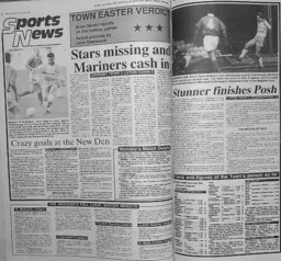 Match Report: Luton Town FC vs Peterborough United (2nd Apr 1994)