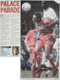 Match Report: Luton Town FC vs Crystal Palace (16th Apr 1994)