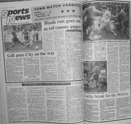 Match Report: Wolverhampton Wanderers vs Luton Town FC (23rd Apr 1994)