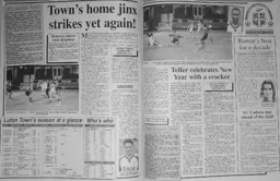 Match Report: Luton Town FC vs Charlton Athletic (2nd Jan 1995)