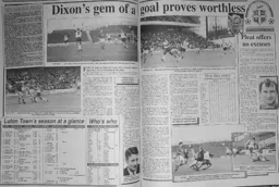 Match Report: Barnsley vs Luton Town FC (14th Jan 1995)