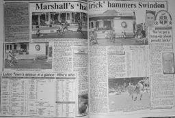 Match Report: Luton Town FC vs Swindon Town (18th Feb 1995)