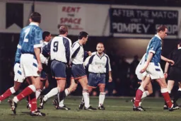 Congratulations go out to Paul Telfer who has just put the Town ahead for the second time