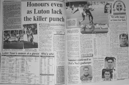 Match Report: Luton Town FC vs Millwall (4th Mar 1995)