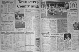 Match Report: Luton Town FC vs Notts County (8th Apr 1995)