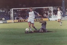 Julian James evades a tackle