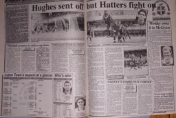 Match Report: Southend United vs Luton Town FC (19th Aug 1995)