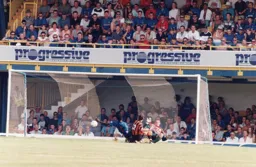 On its way into the net