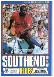 Programme: Southend United vs Luton Town FC (19th Aug 1995)