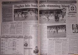 Match Report: Bournemouth vs Luton Town FC (22nd Aug 1995)