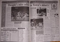Match Report: Tranmere Rovers vs Luton Town FC (7th Oct 1995)