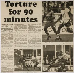 Match Report: Luton Town FC vs Birmingham City (18th Nov 1995)