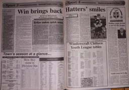 Match Report: Luton Town FC vs Tranmere Rovers (2nd Dec 1995)