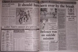 Match Report: Luton Town FC vs Crystal Palace (2nd Mar 1996)