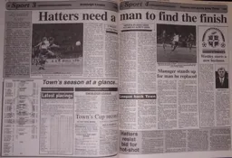 Match Report: Crystal Palace vs Luton Town FC (19th Mar 1996)