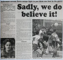 Match Report: Sheffield United vs Luton Town FC (23rd Mar 1996)