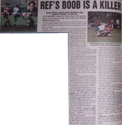 Match Report: Sheffield United vs Luton Town FC (23rd Mar 1996)
