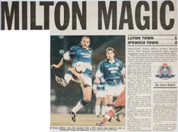 Match Report: Luton Town FC vs Ipswich Town (30th Mar 1996)
