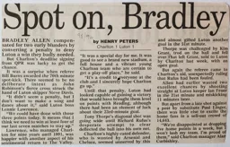 Match Report: Charlton Athletic vs Luton Town FC (5th Apr 1996)