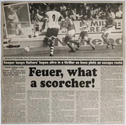Match Report: Charlton Athletic vs Luton Town FC (5th Apr 1996)