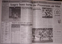 Match Report: Luton Town FC vs Stoke City (9th Apr 1996)