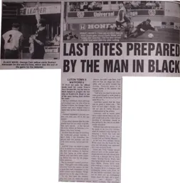 Match Report: Luton Town FC vs Watford (20th Apr 1996)