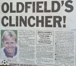 Match Report: Bristol Rovers vs Luton Town FC (4th Sep 1996)