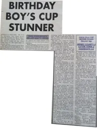 Match Report: Derby County vs Luton Town FC (25th Sep 1996)