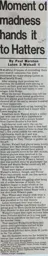 Match Report: Luton Town FC vs Walsall (5th Oct 1996)