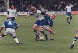 Gary Waddock showing off his dancing feet
