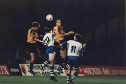 Paul Showler in shot here put the Town ahead with his 5th goal in 6 games