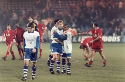 Celebrations as a Dwight Marshall double clinches an FA Cup third round place