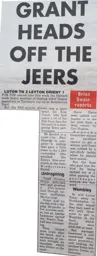 Match Report: Luton Town FC vs Leyton Orient (10th Dec 1996)