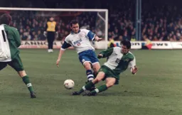 Darren Patterson beaten as he continued his run that was to see the Town fail to win in any of his 8 starts this season