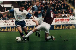 When he gets the ball, he beats them all, Tony Tony Thorpe